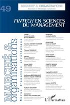 Couverture du livre « FinTech en sciences du management » de  aux éditions L'harmattan