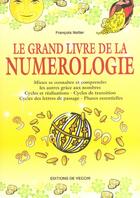 Couverture du livre « Le grand livre de la numerologie » de Francois Notter aux éditions De Vecchi