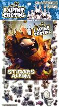 Couverture du livre « The Lapins Crétins ; stickers album t.4 » de  aux éditions Cerf Volant