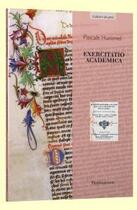 Couverture du livre « Exercitatio academica » de Pascale Hummel aux éditions Philologicum