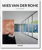 Couverture du livre « Mies Van der Rohe » de Peter Gossel et Claire Zimmerman aux éditions Taschen