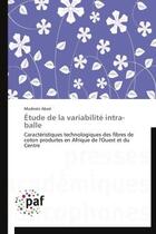 Couverture du livre « Etude de la variabilite intra-balle » de Aboe-M aux éditions Presses Academiques Francophones