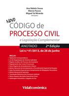 Couverture du livre « Novo Código de Processo Civil (2ª Edição) » de Ana Rebelo Sousa et Marcia Passos et Miguel Miranda aux éditions Epagine