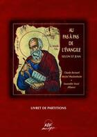 Couverture du livre « Au pas a pas de l evangile selon saint jean » de  aux éditions Adf Musique