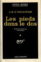 Couverture du livre « Les pieds dans le dos » de O'Sullivan J.B. aux éditions Gallimard