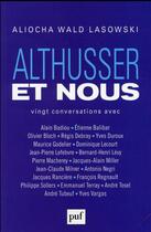 Couverture du livre « Althusser et nous » de Aliocha Wald Lasowski aux éditions Puf