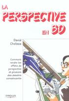 Couverture du livre « La perspective en BD » de David Chelsea aux éditions Eyrolles