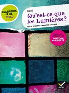 Couverture du livre « Qu'est-ce que les Lumières ? » de Emmanuel Kant aux éditions Hatier