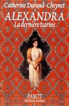 Couverture du livre « Alexandra » de Durand-Cheynet Cathe aux éditions Payot