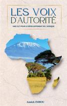 Couverture du livre « Les voix d'autorite - une cle pour le developpement de l'afrique » de Imbou Annick aux éditions Books On Demand