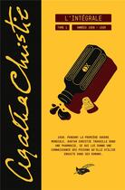 Couverture du livre « Agatha Christie, l'intégrale Tome 1 : Années 1920-1925 » de Agatha Christie aux éditions Editions Du Masque