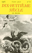 Couverture du livre « DIX-HUITIEME SIECLE T.8 ; les jésuites » de Revue Dix-Huit Siecl aux éditions La Decouverte