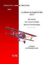 Couverture du livre « Au seuil du cataclysme russe » de Emmanuel Malynski aux éditions Saint-remi