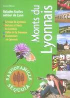 Couverture du livre « Monts du lyonnais » de J. Drouin aux éditions Sequoia
