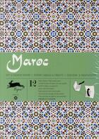 Couverture du livre « PAPIERS CADEAUX T.28 ; Maroc ; 12 grandes feuilles de papiers cadeaux et créatifs de haute qualité » de Pepin Van Roojen aux éditions Pepin