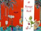 Couverture du livre « Rouge / red » de Helene Kerillis et Guillaume Trannoy aux éditions Leon Art Stories