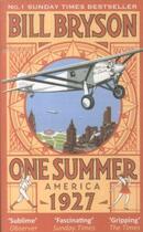 Couverture du livre « One summer: america 1927 » de Bill Bryson aux éditions Black Swan