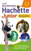 Couverture du livre « Dictionnaire Hachette junior poche » de  aux éditions Hachette Education