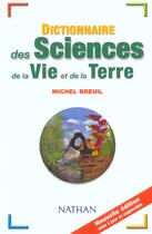 Couverture du livre « Dictionnaire svt » de Michel Breuil aux éditions Nathan