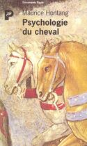 Couverture du livre « Psychologie du cheval » de Maurice Hontang aux éditions Payot