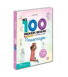 Couverture du livre « Mes 100 premiers dessins en pas à pas : Personnages » de Laura Gomez Guerra aux éditions Editions 365