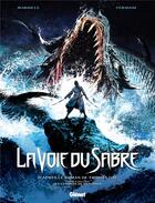 Couverture du livre « La voie du sabre Tome 1 : les cendres de l'enfance » de Mathieu Mariolle et Federico Carlo Ferniani aux éditions Glenat