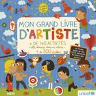 Couverture du livre « Mon grand livre d'artiste » de Julie Mercier et Emilie Lapeyre et Laurence Jammes aux éditions Auzou