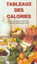 Couverture du livre « Tableaux Des Calories » de Anne Noel aux éditions Saep