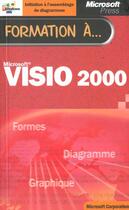 Couverture du livre « Formation A Visio » de Visio Corporati aux éditions Microsoft Press