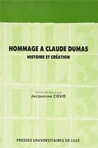 Couverture du livre « Hommage à Claude Ddumas » de Covo aux éditions Pu Du Septentrion