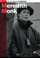 Couverture du livre « Meredith Monk » de  aux éditions Art Press