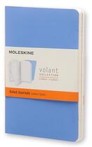 Couverture du livre « Assortiment de deux cahiers volants - format de poche - ligne - couverture souple (2 nuances de ble » de Moleskine aux éditions Moleskine Papet