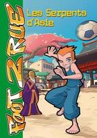Couverture du livre « Foot 2 rue Tome 22 : les serpents d'Asie » de Michel Leydier aux éditions Hachette Jeunesse