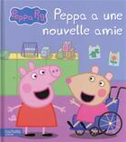 Couverture du livre « Peppa Pig ; Peppa a une nouvelle amie » de  aux éditions Hachette Jeunesse