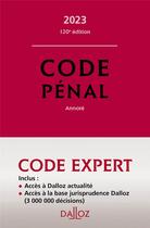 Couverture du livre « Code pénal et procédure pénale (édition 2023) » de Carole Gayet et Yves Mayaud aux éditions Dalloz