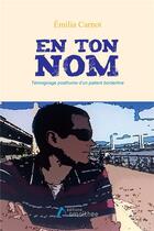 Couverture du livre « En ton nom » de Emilia Carnot aux éditions Amalthee