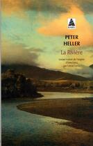 Couverture du livre « La rivière » de Peter Heller aux éditions Actes Sud