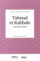 Couverture du livre « Talmud et Kabbale » de Maurice-Ruben Hayoun aux éditions Garnier