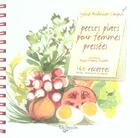 Couverture du livre « Petits plats pour femmes pressees » de Aubonnet Caupin aux éditions De Vecchi