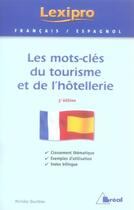 Couverture du livre « Lexipro : les mots-clés du tourisme et de l'hôtellerie » de Michele Duvillier aux éditions Breal