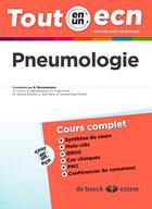 Couverture du livre « Pneumologie » de Gilles Devouassoux aux éditions Estem