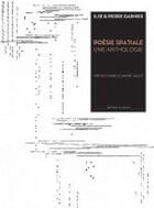 Couverture du livre « Poésie spatiale ; une anthologie » de Ilse Garnier et Pierre Garnier aux éditions Al Dante