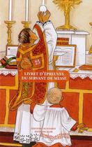 Couverture du livre « Livret D'Epreuves Du Servant De Messe » de  aux éditions Nuntiavit