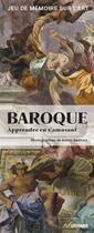 Couverture du livre « Baroque ; apprendre en s'amusant ; jeu de mémoire sur l'art » de Achim Bednorz aux éditions Ullmann