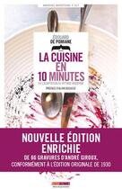 Couverture du livre « La cuisine en 10 minutes » de Edouard De Pomiane aux éditions Menu Fretin