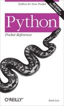 Couverture du livre « Python Pocket Reference, 3e » de Luzt aux éditions O Reilly & Ass