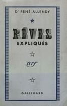 Couverture du livre « Reves Expliques » de Pekie B aux éditions Gallimard