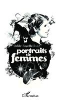 Couverture du livre « Portraits de femmes » de Odile Ruiz aux éditions L'harmattan