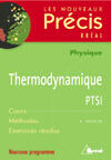 Couverture du livre « THERMODYNAMIQUE » de Faverjon aux éditions Breal