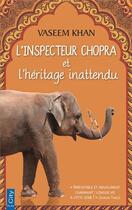 Couverture du livre « L'inspecteur Chopra et l'héritage inattendu » de Vaseem Khan aux éditions City